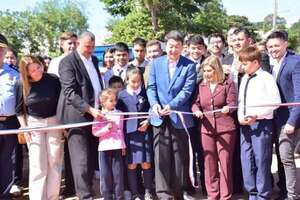 La Colmena: inauguran empedrado con apoyo del gobierno japonés - Nacionales - ABC Color