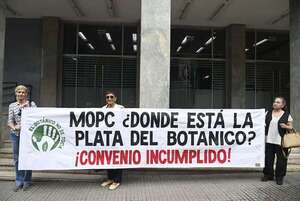 Botánico: vecinos de Asunción le reclamaron al MOPC que cumpla con obras prometidas en 2017 - Nacionales - ABC Color