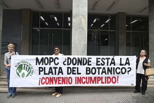 Botánico: vecinos de Asunción le reclamaron al MOPC que cumpla con obras prometidas en 2017 - Nacionales - ABC Color