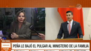 Presidente Peña rechaza la creación del Ministerio de la Familia