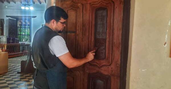 Diario HOY | Histórica iglesia de Altos recupera su valor arquitectónico: obras llegan a un 50%