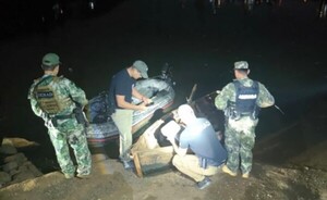 Incautan marihuana durante patrulla fluvial en en el barrio Remansito
