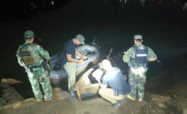 Incautan marihuana durante patrulla fluvial en en el barrio Remansito