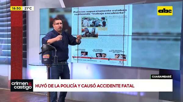 Tenía arresto domiciliario y causó choque fatal en J. A. Saldívar: ¿quién es Buenaventura Cuquejo? - Crimen y castigo - ABC Color