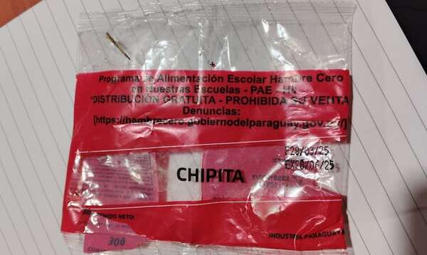 Denuncian que un niño de 7 años encontró una aguja dentro de una chipita de merienda escolar en Itapúa - Policiales - ABC Color
