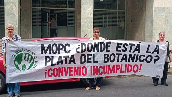 Vecinos reclaman al MOPC que cumpla con obras en el Botánico