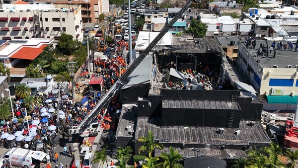 Casi un centenar de fallecidos en derrumbe del techo de discoteca en República Dominicana