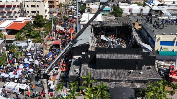 Se elevan a 98 los muertos en el accidente de la discoteca en Santo Domingo