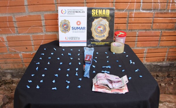 Anulan foco de microtráfico y detienen a presunto responsable en Luque - .::Agencia IP::.