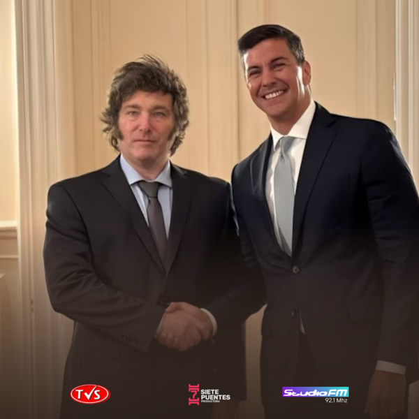 MILEI Y PEÑA SE REÚNEN EN PARAGUAY: ARANCELES DE TRUMP Y EL ACUERDO MERCOSUR-UE EN LA MIRA - TVS