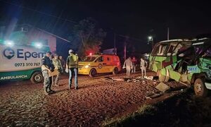 Colectivo vuelca y 10 pasajeros quedan heridos en Minga Guazú – Diario TNPRESS
