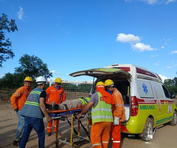 Simulacro de emergencias refuerza la seguridad en el lote 2 del Corredor Bioceánico