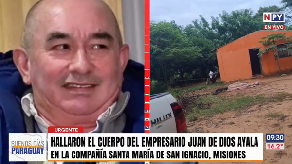 Misiones: Encuentran muerto a conocido empresario en una casa abandonada y con rastros de balazos