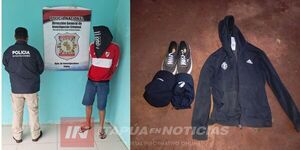 DETENIDO POR ROBO A FARMACIA YA TIENÍA 5 ANTECEDENTES 