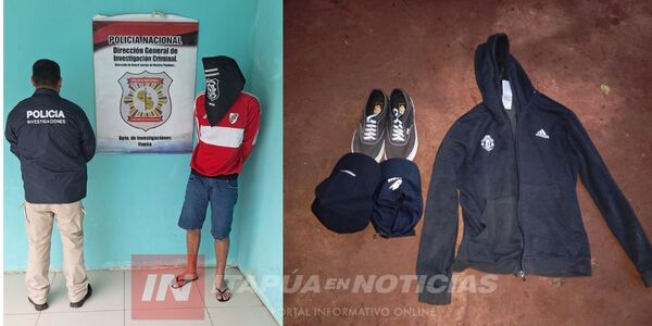 DETENIDO POR ROBO A FARMACIA YA TIENÍA 5 ANTECEDENTES