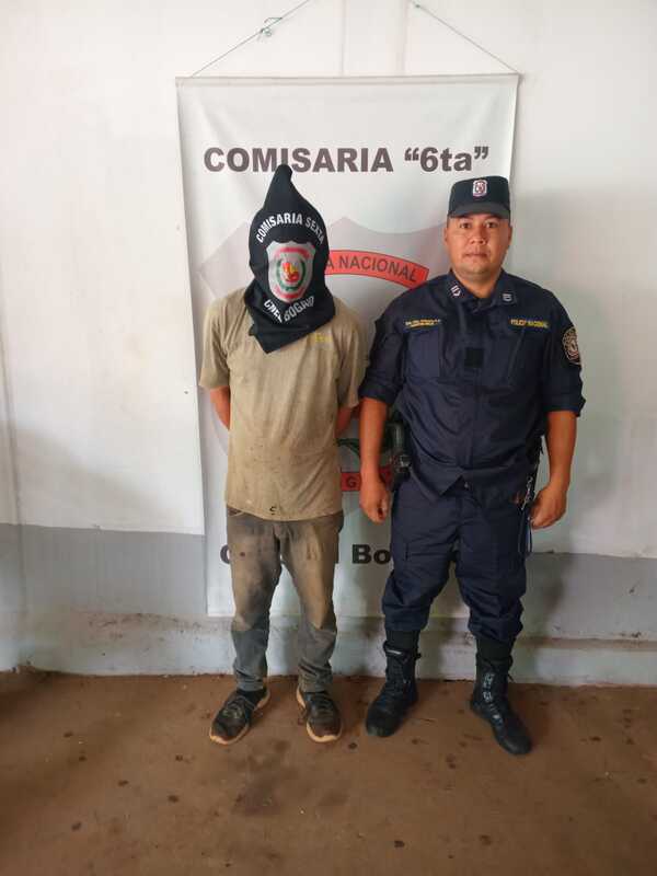 Aprehenden a hombre y recuperan objetos hurtados en Coronel Bogado