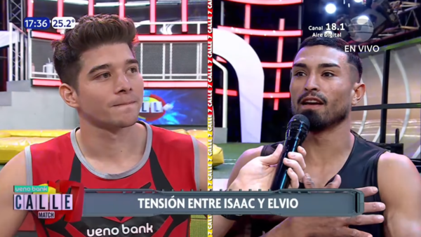 Sigue la tensión entre Isaac y Elvio