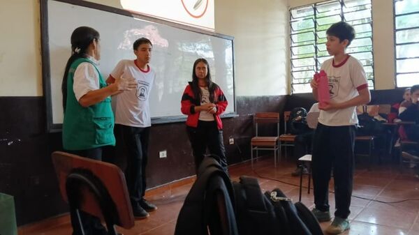 Estudiantes de Minga Guazú son protagonistas en lucha contra las arbovirosis