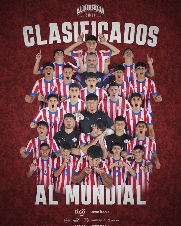 Paraguay al mundial sub 17 de fútbol - ADN Digital