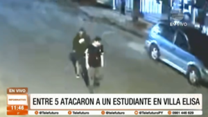 Entre cinco atacaron a un estudiante en Villa Elisa