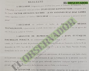 Mensajes de docente a niña son “repudiables socialmente” y califican para sumario administrativo, según Tribunal