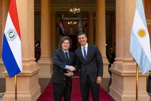 PARAGUAY Y ARGENTINA REAFIRMAN LAZOS POLÍTICOS Y COMERCIALES TRAS REUNIÓN DE PRESIDENTES EN ASUNCIÓN