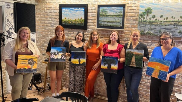Convocan a una tarde de pintura al óleo y gastronomía
