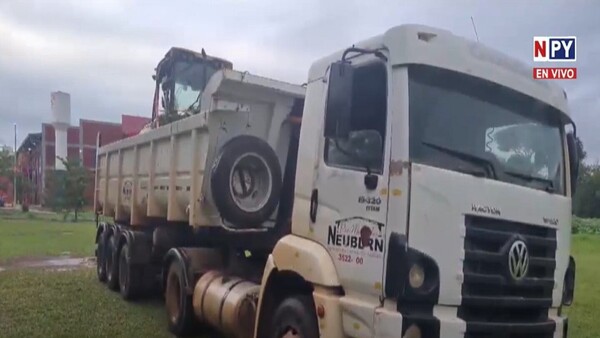 Recuperan camión robado tras ser sustraído en Brasil