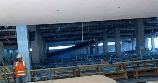 Diario HOY | Inician investigación por caída de cielorraso en shopping en construcción de CDE