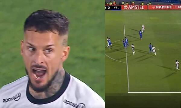 “¡Pará, ¿eh?!” La reacción del “Pipa” después de malograr una chance con “olor a gol”