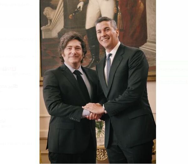 (VIDEO). Santiago Peña sobre visita de Javier Milei: “Reafirmamos nuestros lazos políticos, comerciales y de integración cultural”