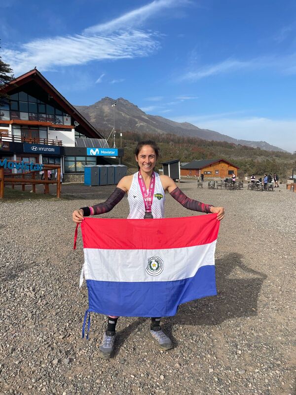 Paraguaya se destaca en el torneo de Patagonia Run - trece