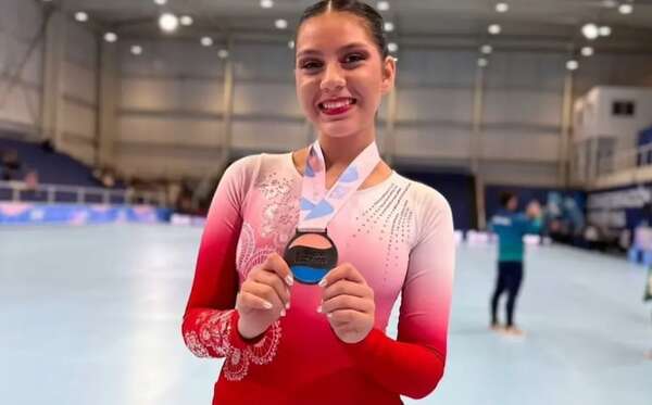 Patinaje artístico: Sara Bogado suma otra presea al medallero - Polideportivo - ABC Color