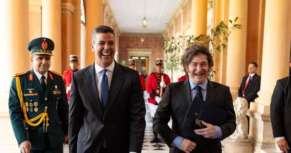 La Nación / Encuentro Peña-Milei es clave para resolver temas con Yacyretá o la hidrovía