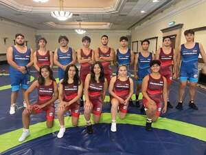 Paraguay se hace presente en el Panamericano de Lucha U23 en Querétaro, México - Polideportivo - ABC Color