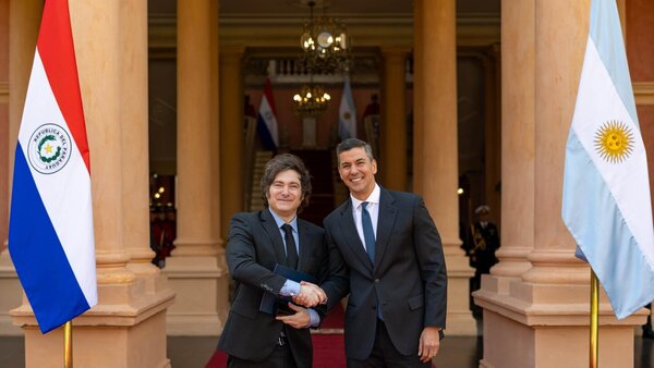 Lo que tenés que saber: Javier Milei y Santiago Peña se reunieron en Asunción