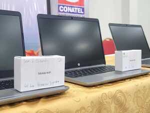 Con entrega de notebooks y accceso a internet, Conatel contribuye a la incorporación de tecnología en la educación - .::Agencia IP::.