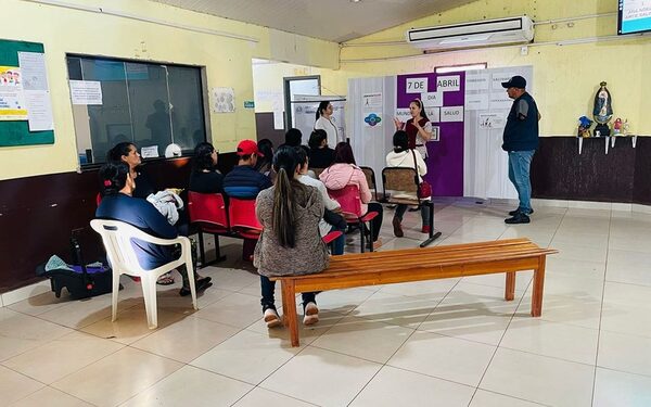 San Alberto: realizan charla educativa en el marco del Día Mundial de la Salud