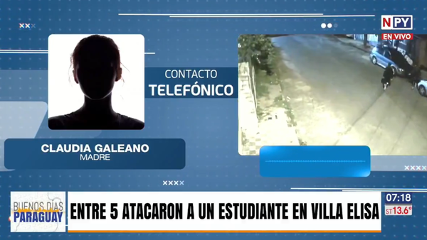 Cinco menores atacan brutalmente a un adolescente a metros de su casa en Villa Elisa