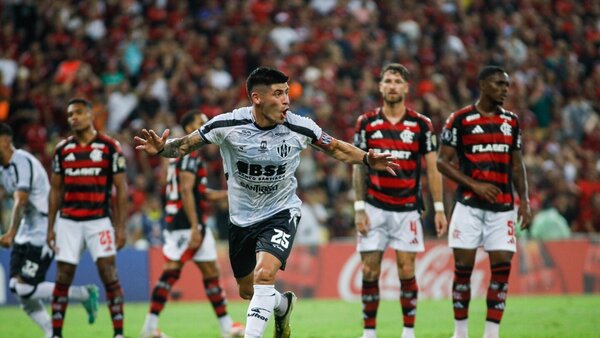 Golazo de Florentín en el "Maracanazo" al Flamengo