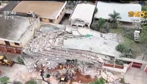 Colapso de edificio en Encarnación revela serias irregularidades en la construcción - SNT