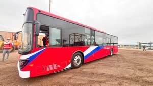 Buses eléctricos completan 30 unidades que se integrarán al sistema de transporte