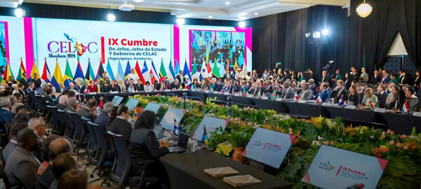 Paraguay informó que no hubo consenso en la declaración de CELAC que se reunió en Honduras