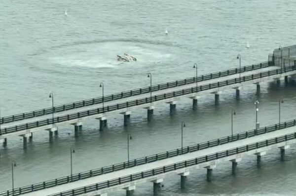 (VIDEO). Un helicóptero se estrella en Nueva York: Hay seis finados