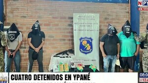 Desbaratan una red de microtráfico tras operativo en Ypané