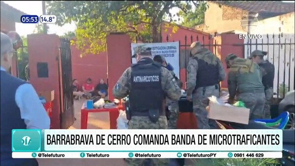 Barrabrava de Cerro comanda banda de microtraficantes