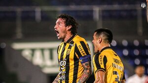 Fiesta aurinegra en la Sudamericana: Guaraní se impuso al Potosí