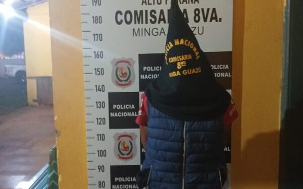 Detienen a un joven con arma blanca y marihuana en Minga Guazú