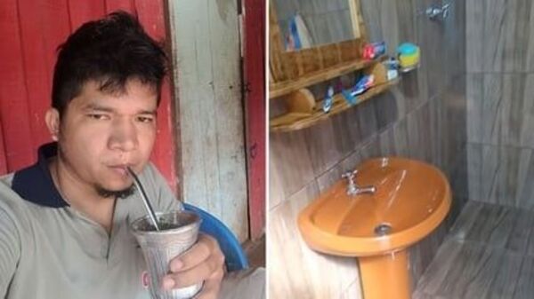 (VIDEO) ¡”Jaka” hizo flor de farra para inaugurar su baño!