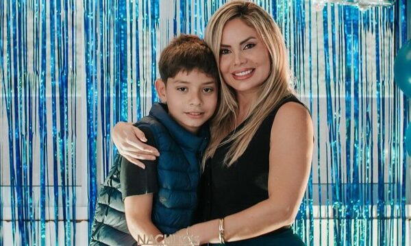 (GALERÍA) ¡Dahiana Bresanovich mostró cómo fue el festejo de cumple de su hijo Nachito ashá!